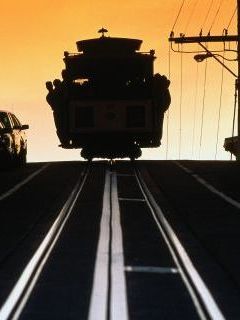 Cable Car on Washington Street, San Francisco, California.jpg